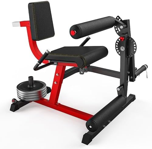 Leg Extension Curl Machine for Home Gym - Dual Function Lower Body Workout Equipment for Thigh Strengthening