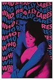 LaBdip Tv Girl Poster Who Really Cares Posters Album Cover Canvas Poster Wall Art Decor Print Picture Paintings for Living Room Bedroom Decoration Unframed 12x18inch