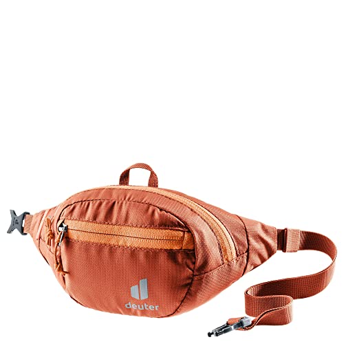 Deuter Junior Belt, Crossbody Lifestyle Hip Bag/Fanny Pack for Travel & Everyday - Chestnut