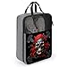 Pirate Skull Shoe Bags for Travel Water-Resistant Shoes Pouch with Handle Fashion Shoe Organizer with Zipper Closure Portable Sneaker Carrier for Men & Women Daily Use