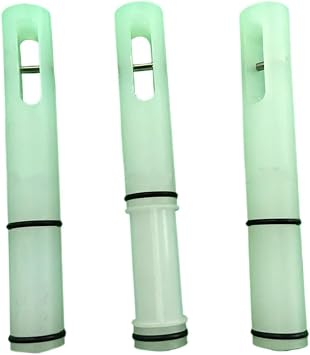 Ice Cream Maker Accessories 3 in 1 Plastic Valve Rods Spare Parts Slide Piston Poles Accessories Fittings for Soft Serve Ice Cream Machines