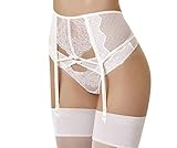 Immer positiv, temperamentvoll und frech: Passionata ist pure Lebensfreude! Die Serie Belle De Jour kombiniert hochwertige Materialien mit alltagstauglichen Passformen und bringt Glamour in den Alltag. Der Taillengürtel ist besonders verführerisch, er bezaubert durch das Spitzen-Patchwork und kleinen Cut-outs: Zwei dreieckige Cut-outs vorne am unteren Bereich des Taillen-Gürtels werden mit einer kleinen Satinschleife verziert und machen diesen Taillengürtel zum Highlight. Die Rückseite und die Seiten sind aus Pünktchentüll gearbeitet.