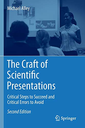 Télécharger The Craft of Scientific Presentations: Critical Steps to Succeed and Critical Errors to Avoid Francais PDF