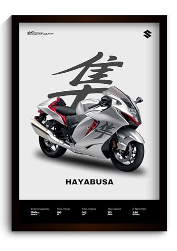 Image of Funk You Store A4 Poster Photo Frames All Cars (Hayabusa) (F 042)