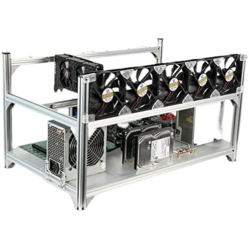 6-8 Card DIY in-Line Chassis Rack Chassis Transformation Water-Cooled Fan Multi-Graphics External