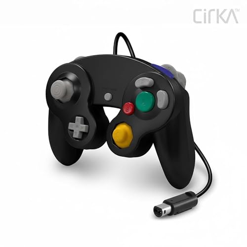 Image of CirKa Wired Controller for GameCube(GC) / Wii - Black