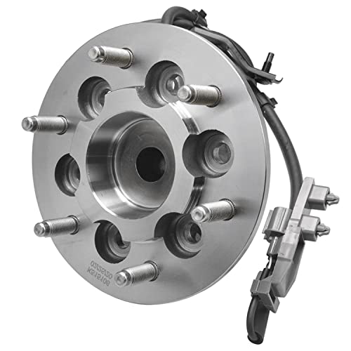 Image of Detroit Axle - RWD Front Wheel Bearing Hubs for Chevy Colorado GMC Canyon, Isuzu i-280 i-290 i-370, Bearing Hub Replacement Wheel Bearing and Hubs Assembly [w / ZQ8 Package]