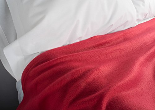 Dii Luxury Fleece Blanket, Twin/Twin X-Large, Claret Red, 1 Piece #TOP3