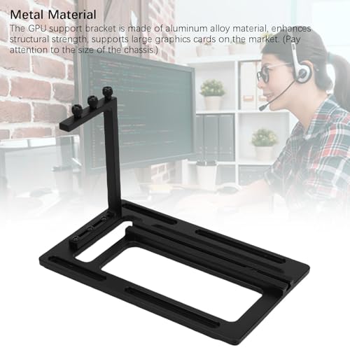 Soporte universal para tarjeta gráfica GPU de aluminio LICAEVEY miniatura 5