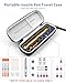 Krypthos Diabetic Supplies Travel Carrying Case, Daily Use Insulin Pen Holder Case for Insulin Vials, Insulin Pens, and Needle Storage