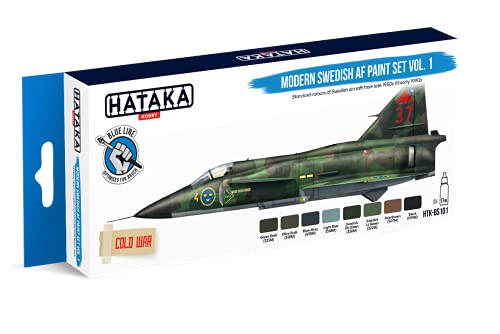Hataka Hobby Blue Line - Modern Swedish AF Paint