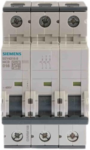 Disjoncteur 3 pôles SENTRON 5SY4316 8 230400 V 10 kA - vue 2