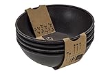 EVO Sustainable Goods 939 Bowl Set, 24 oz. , Black