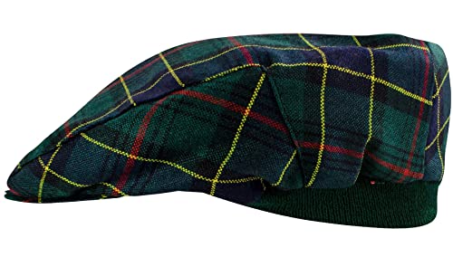 Casquette plate homme femme tartan écossais Ogilvie Hunting confortable taille unique