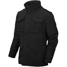 Helikon-Tex Mens Covert M-65 Jacket US, Alpha, XX-Large, Regular, Regular, Black