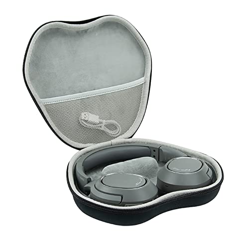 YipuVR for Edifier W820NB /W820NB Plusヘッドフォンケース、Edifier W820NB/Edifier W820NB PLlus、Sonys WH-CH720N/WH-CH510と互換性のあるEVA防水ヘッドフォン収納ケース、アクセサリーのためのハードトラベルキャリングバッグスペース（ブラック）