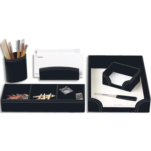 Editions Oberthur 466694.0 Set bureau classique Noir