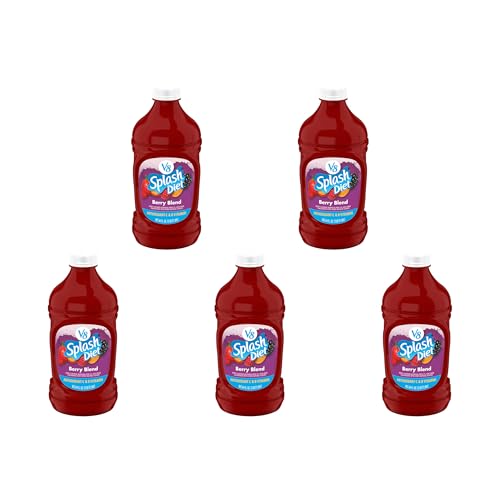 Image of V8 Splash Diet Berry Blend Flavored Beverage, 64 fl oz Bottle (Pack of 5)