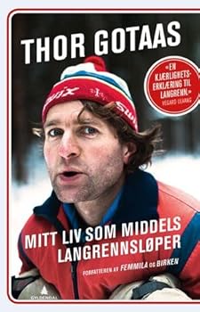 Hardcover Mitt liv som middels langrennsløper - [Norwegian] Book