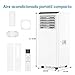Imagen de Aire acondicionado portátil 9000 BTU 2,6 kW