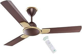 TVS GREEN Remote Controlled 1200 MM Sapphire | BEE 5 star Rated Energy Efficient Ceiling Fan | Advanced Green Heart BLDC T... Price In India