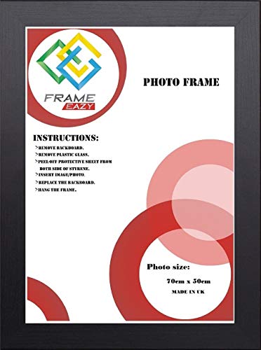 OSUK Limited Black 50x70 cm Photo Picture Frame - 28 x 20 Inch (70cm x 50cm)