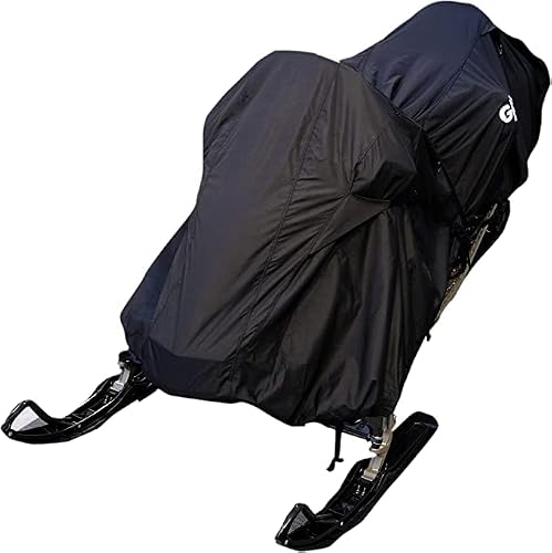 Gears Heavy-Duty Trailerable Snowmobile Cover - All-Weather Snowmobile Covers & Storage - Snowmobile Accessories - Waterproof Arctic Storage - Black Sled Cover (Touring Size) #TOP6