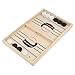 Produktbild cardalone Schnelles Sling Puck Spiel,Katapult Brettspiel,Brettspiel Hockey,Fast Sling Puck Game,Holzhockeyspiel Tischspiel,Tisch Hockey Brettspiel Katapult Schach für Kinder Erwachsene (56x29,5x3CM)
