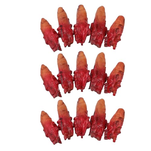Dedos de plástico realistas Homoyoyo para dar sustos en fiestas de Halloween en interiores