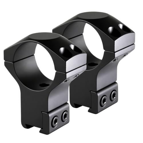 BVGD 30mm Dovetail Scope Rings High Profile Medium Profile and Low Profile 30mm Scope Mount Rings for 11mm Dovetail Rails (High -1.5 inch Height)