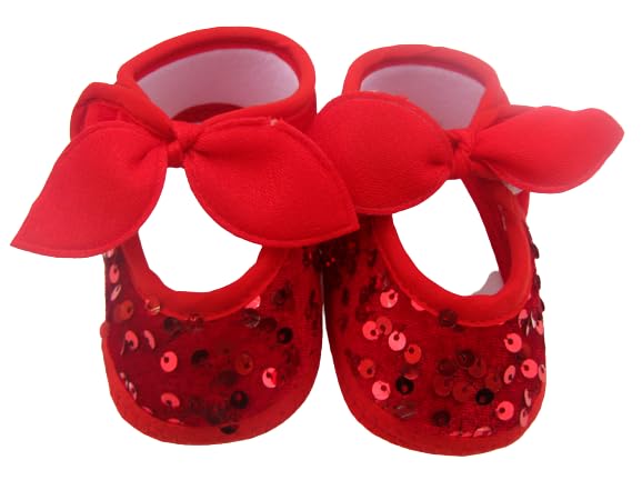 Kids Choice Baby Shoes For Boys And Girls Canvas With Anti-Slip Sole (Red), 3-12 Months (B0B8TD4QXX) Amazon Price History, Amazon Price Tracker