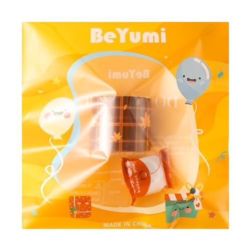 Image of BeYumi Fall Plaid Border Trim - 65ft Fall Maple Leaves Plaid Scalloped Rolled Border Trim Autumn Thanksgiving Brown Bulletin Board Set Harvest Party Decor Classroom Office Chalkboard Door Decoration