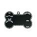 Custom Product Solutions Dog Birthday Bone Shaped Chalkboard Sign. Black w/White Print - 7 1/2" x 12"