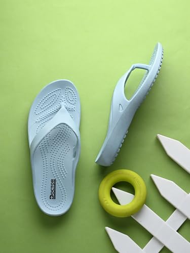 Image of DOCTOR HEALTH SUPER SOFT Women Ultra Soft Cushion Footbed Slipper | Comfortable Light Weight Waterproof Slippers |Adult Flip Flops Mild Acupressure | All Day Wear