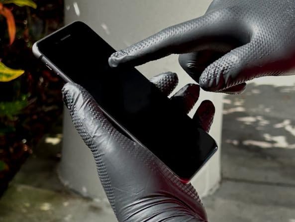 Miniatura 5 de PermaSafe HD - Guantes desechables de nitrilo industrial, 6+ mil, sin látex, textura de diamante elevado, guantes de mecánico