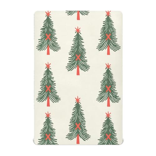 Ttgoth Sábana Bajera Ajustable para Cuna para niños y niñas, sábana de Punto Jersey para Cuna de bebé, sábana para Cuna estándar y colchón de Cama Infantil, acogedora, Suave, Transpirable, 28 x 52