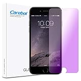Carebol Anti Blue Light Premium Tempered Glass Screen Protector for iPhone 6 plus/iPhone 6S plus, [Eye Protect], Explosion-proof screen, High Definition