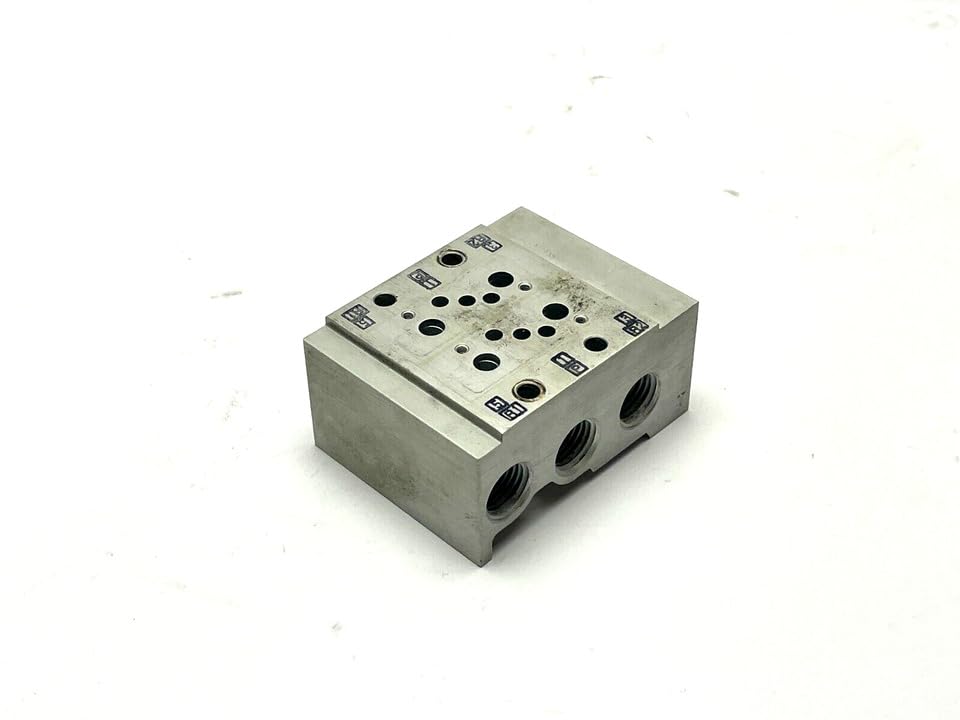 Fit for SMC VV5QZ25-0201TC Base Mount Manifold 2-Station