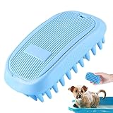 OLCANA Brosse de bain pour animaux de compagnie, peigne de massage pour animaux de compagnie, hamster à poils longs, moyens et grands peignes de lapin pour vétérinaire, refuge, maison,