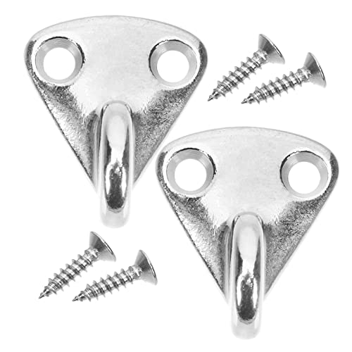KOMBIUDA 2Pcs Boat Hardware Hooks Heavy Duty Hanger Hooks for Docking Anchoring and Camping Vehicles Multi Use Design Resistant
