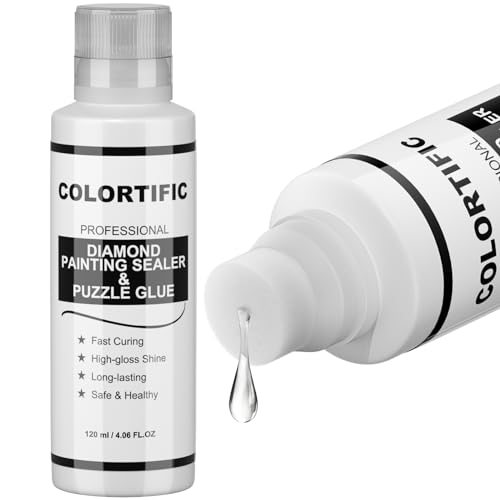 Colortific Diamond Painting Sealer Puzzle Glue...