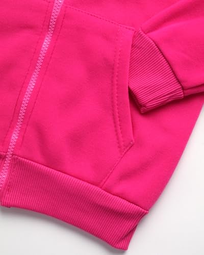 Coney Island Girls Sweatsuit Set - 2 Piece Soft Fleece Zip Up Hoodie Sweatshirt and Jogger Sweatpants for Girls (Sizes: 7-16)3