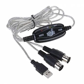 Platoon USB MIDI CABLE USB to Midi Keyboard Piano Cable