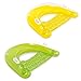Intex Sit 'N Float Inflatable Lounges Yellow & Green Gift Set Bundle - 2 Pack, 60" X 39", Multicolor