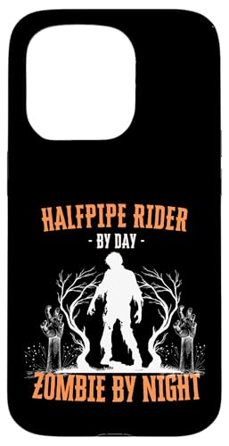 Halfpipe Rider by Day Zombie by Night ʔ nEB sC X}zP[X iPhone 15 Pro p