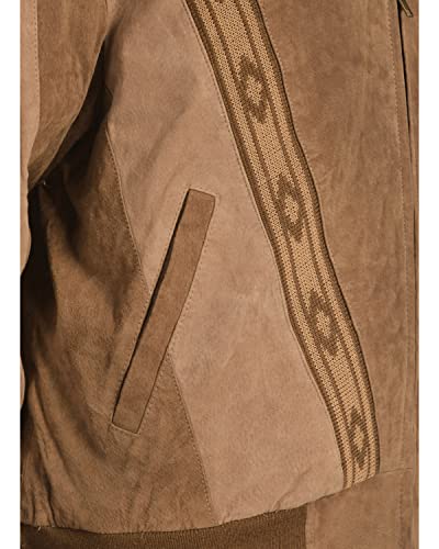 Image of Two-Toned Boar Suede Men's Jacket by Scully