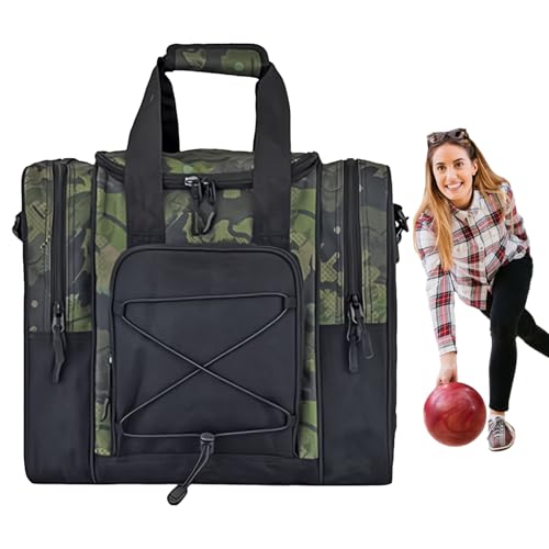 Sac fourre-tout bowling 1 boule avec compartiment chaussures homme et femme