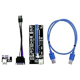 MOTHERBOARDS BURDEN REDUCE: 4PIN und zwei Grafikkarte 6PIN Schnittstelle (zwei 6PIN Schnittstelle lenken unterschiedlich) sind optional an die Macht, die Grafikkarte unabhängige Energie liefert und reduziert Motherboard Belastung, wenn mehr Grafikkarten.