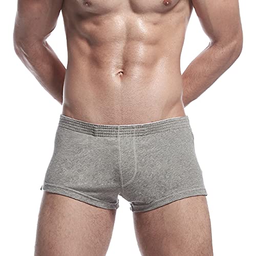 JOINFUN Men's 3 Inch Running Athletic Workout Shorts Soft Cotton Pajama Shorts Sleep Bottom