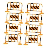 Modèles de barrières de signalisation routière – le matériau est sûr et léger, résistant à l'usure et pratique pour une utilisation durable, barrière pour jouets